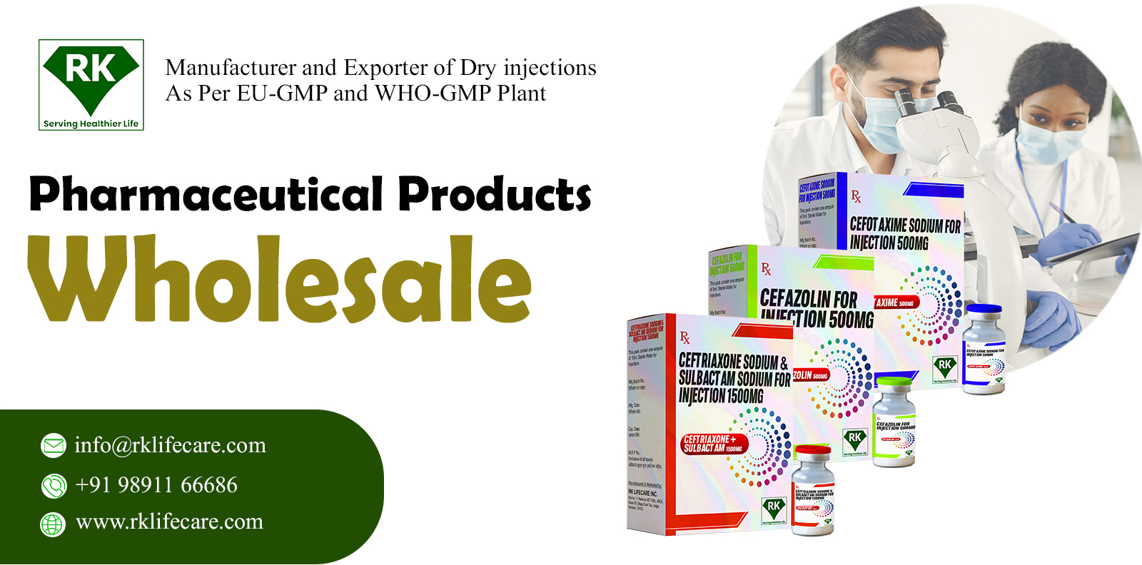 Pharmaceutical Products Wholesale in India