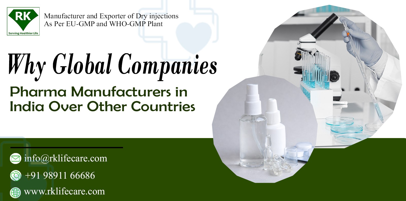 Why Global Companies Prefer Pharma Manufacturers in India Over Other Countries