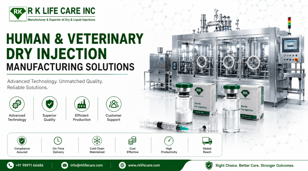 Human & Veterinary Dry Injection Manufacturing Solutions