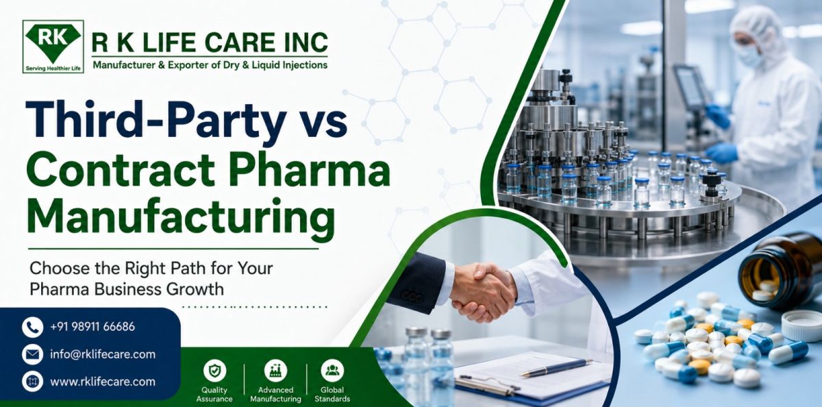 Third-Party Pharma Manufacturing vs Contract Manufacturing