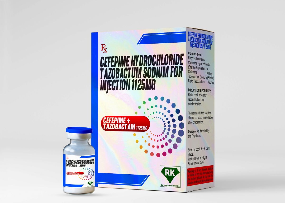 Cefepime Hydrochloride and Tazobactam Sodium for Injection 1125mg